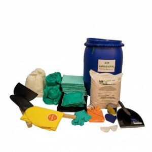KIT AMBIENTAL PARA LÍQUIDOS AGRESSIVOS, 100 LITROS