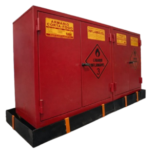 BACIA DE CONTENÇÃO PARA ARMÁRIOS