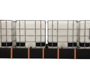 CONTENÇÃO FLEXÍVEL PARA 4 CONTAINERS IBC