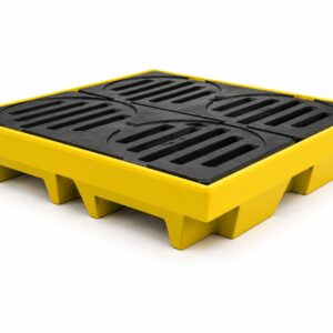 PALLET DE CONTENÇÃO PARA 4 TAMBORES, REFORÇADO