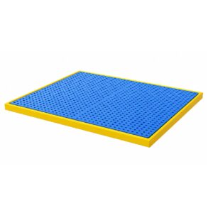 PALLET DE CONTENÇÃO PARA PEQUENOS RECIPIENTES, PERFIL BAIXO